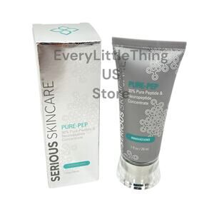 Serious Skincare Pure Pep Concentrate 30% Pure Peptide & Neuropeptide 1 fl oz
